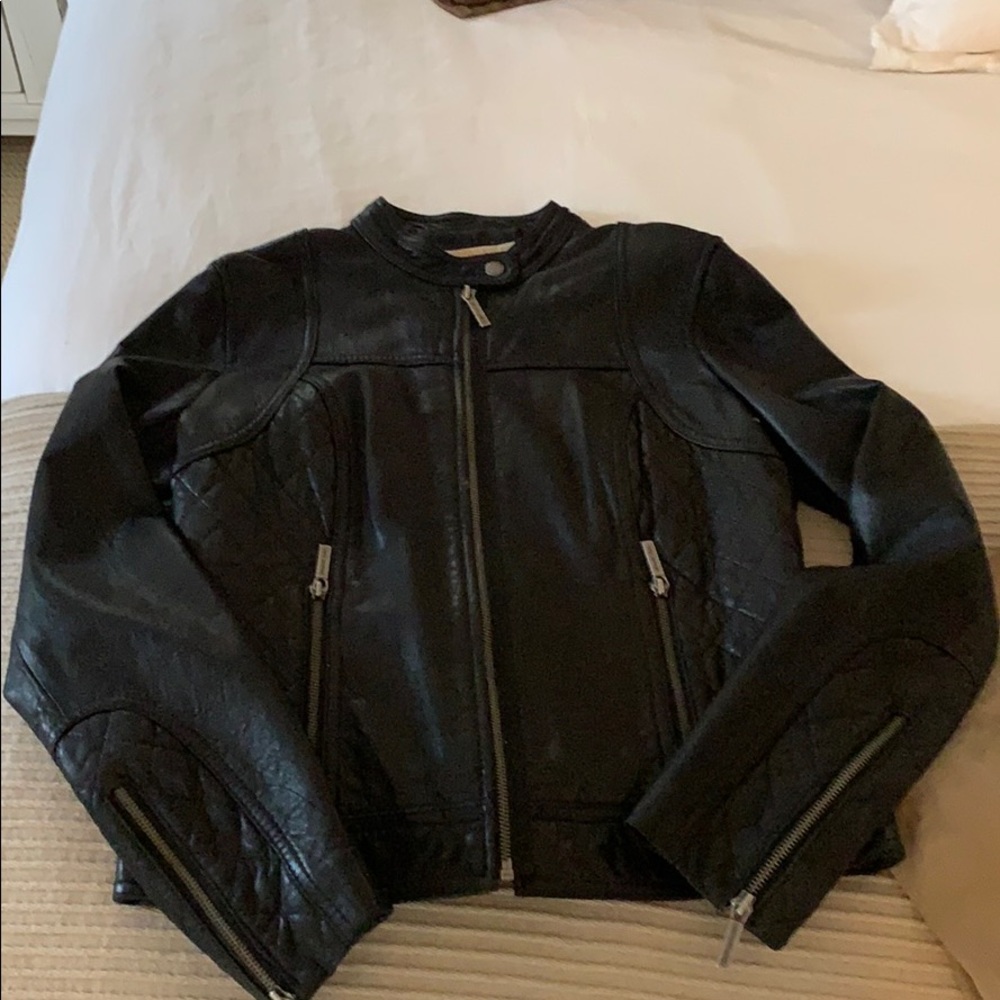 Micheal by Michael Kors Leather Jacket